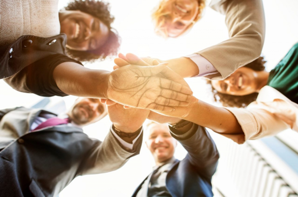 diverse-people-hands